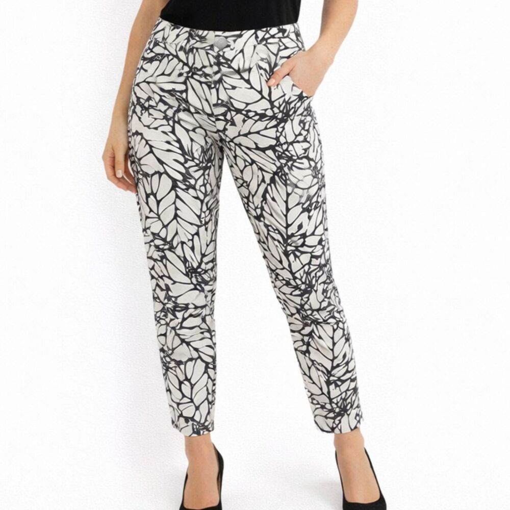 PAIGE Skyline Mid Rise Skinny Jeans Black Khaki 30